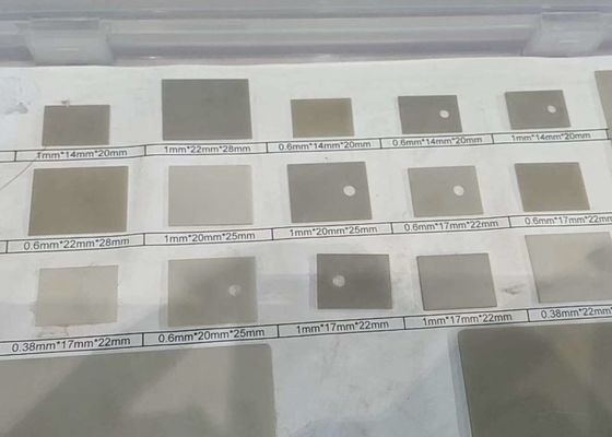 8-9 Dielektrik Sabitliğine sahip Yumuşak Alüminyum Nitrür Seramik Altyapı