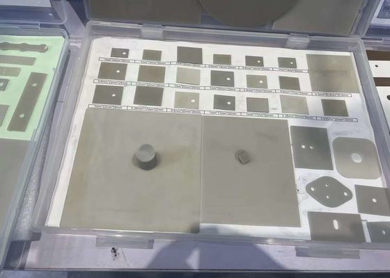 Tolerans 0.005mm Opto İletişim için Seramik Altyapı Alüminyum Nitrür Disk IGBT Paketi için