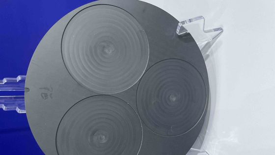 Yüksek Saflıklı Silikon Karbid Seramik SiC Yarım iletken kullanımı için Dikey Wafer Boat