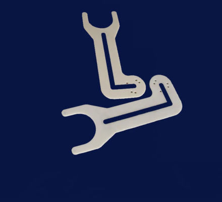 Yarı İletken Cihaz İçin Yüksek Sıcaklığa Dayanıklı Seramik Kol Al2O3 Alümina Plakası